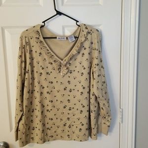 V-Neck Pull-Over Top